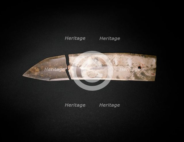 Dagger-Blade (ge), Shang dynasty (c. 1600-1046 BC). Creator: Unknown.
