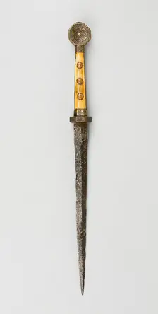 Dagger, Europe, 19th century in the 15th century style. Creator: Unknown