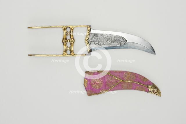 Dagger (Katar), 18th century. Creator: Unknown.