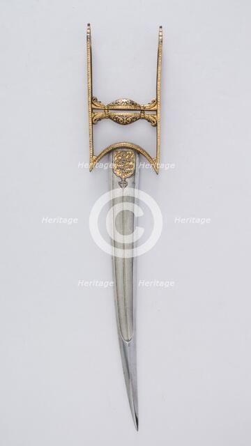 Dagger (Katar), South Indian, Mughal, 18th century. Creator: Unknown.