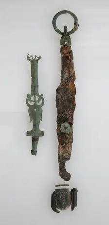 Dagger, Late Roman, 3rd-4th century. Creator: Unknown