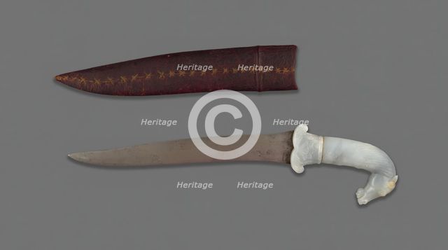 Dagger with Horse-Head Pommel, 17th/18th century. Creator: Unknown.