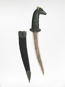 Dagger with Hilt in the Form of a Blue Bull (Nilgai), India, ca. 1640. Creator: Unknown