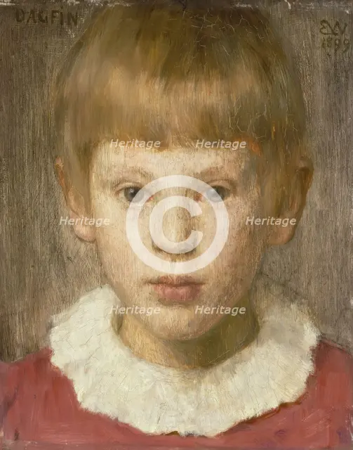 Dagfin, the Artist's Son, 1899. Creator: Erik Werenskiold.
