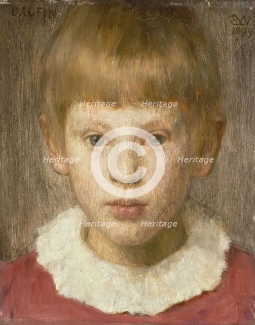 Dagfin, the Artist's Son, 1899. Creator: Erik Werenskiold.