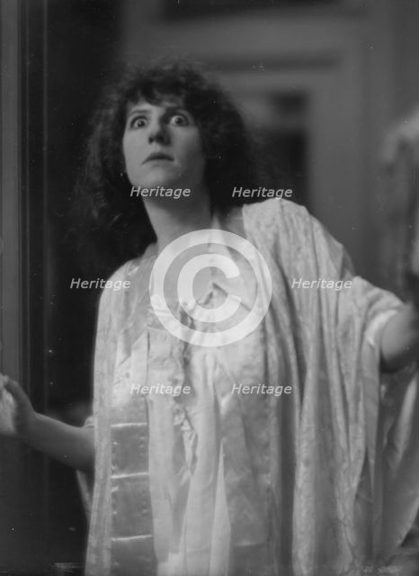 Dagma, Thyra, Miss, portrait photograph, 1914 May 5. Creator: Arnold Genthe.