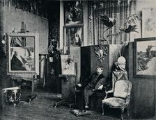 Dagnan in his Studio c1897