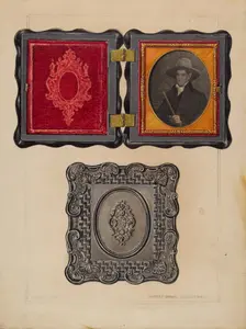 Daguerreotype Case, 1935/1942. Creator: Robert Schuerer