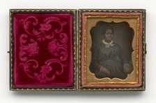Daguerreotype of Rhoda Phillips, ca. 1850. Creator: Unknown