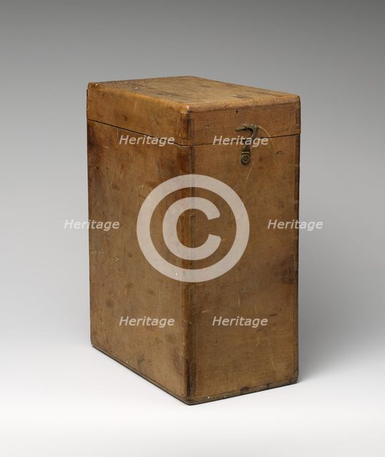Daguerreotype Plate Box, 1840s. Creator: Unknown.