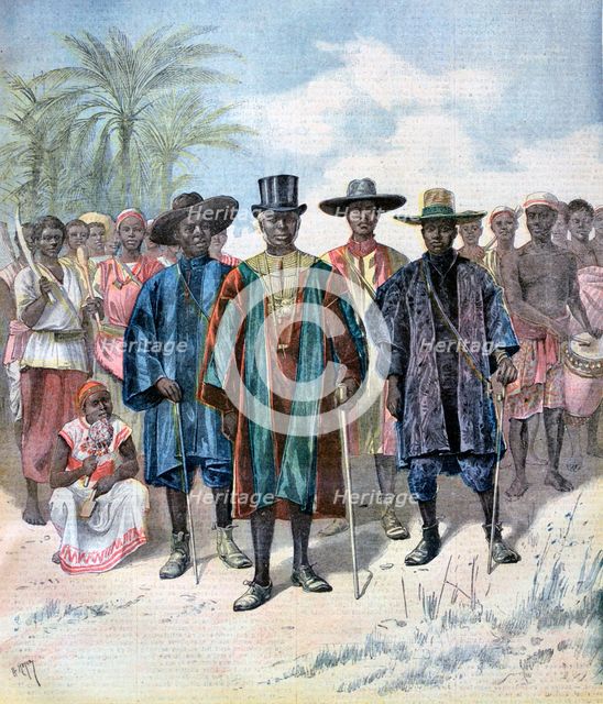 Dahomeans, 1893. Artist: Henri Meyer
