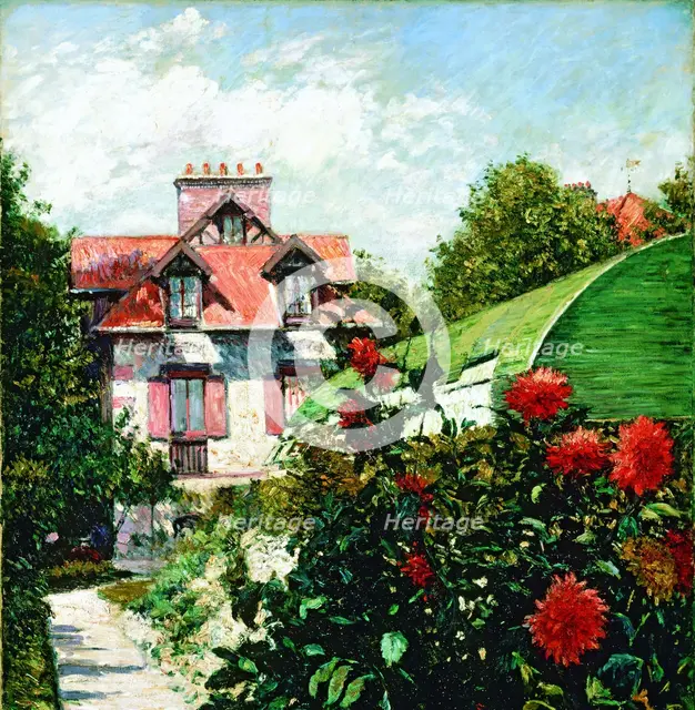 Dahlias: The Garden at Petit Gennevilliers, 1893.