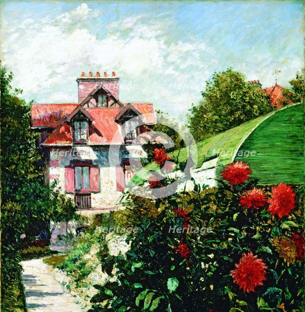 Dahlias: The Garden at Petit Gennevilliers, 1893.