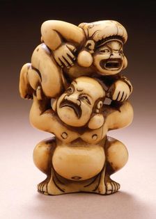 Daikoku and Ebisu: Gods of Wealth and Commerce, 18th century. Creator: Unknown