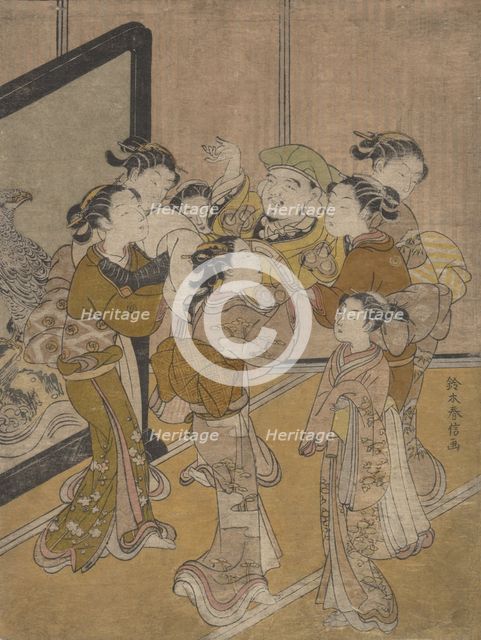 Daikoku Doagé, probably 1766., probably 1766. Creator: Suzuki Harunobu.