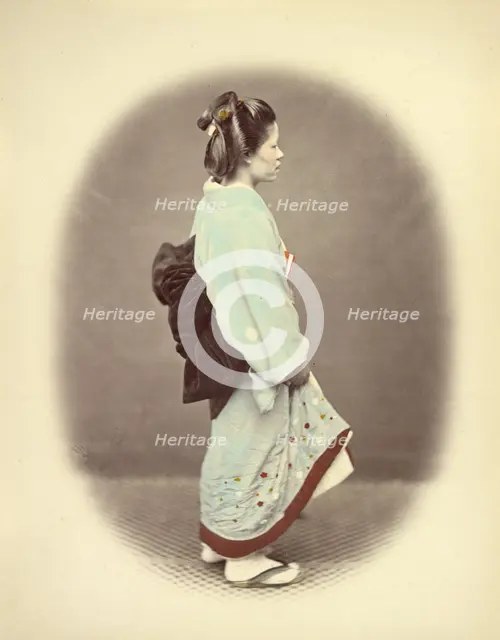 Daimio's Servant, 1866-1867. Creator: Felice Beato.