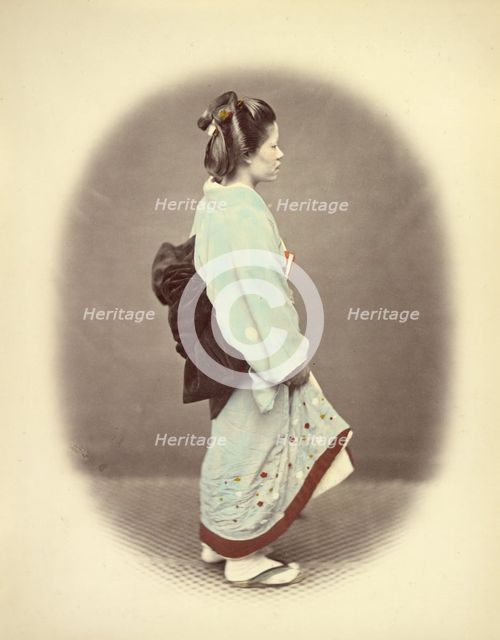 Daimio's Servant, 1866-1867. Creator: Felice Beato.