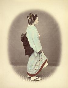 Daimio's Servant, 1866-1867. Creator: Felice Beato