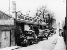 Daimler breakdown trucks, early 1920s
