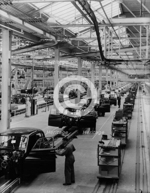 Daimler factory, 1950s. Artist: Unknown