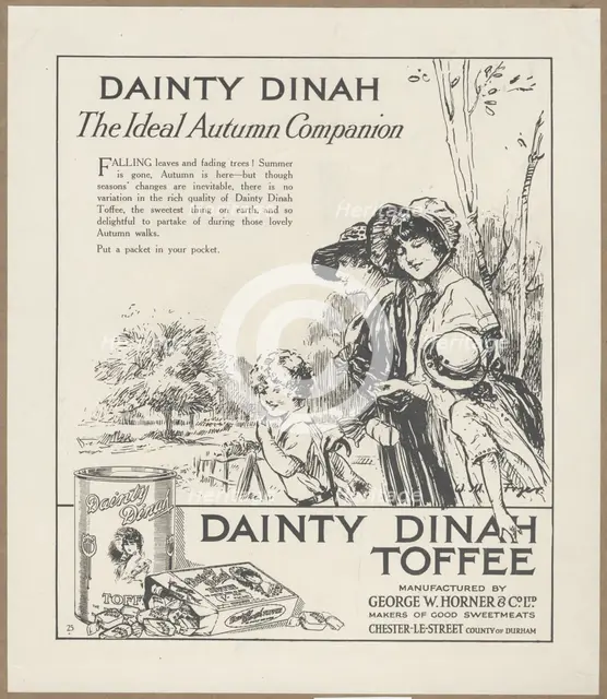 Dainty Dinah Toffee, c.1920. Creator: Wilfred Fryer.