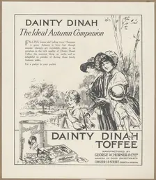 Dainty Dinah Toffee, c.1920. Creator: Wilfred Fryer