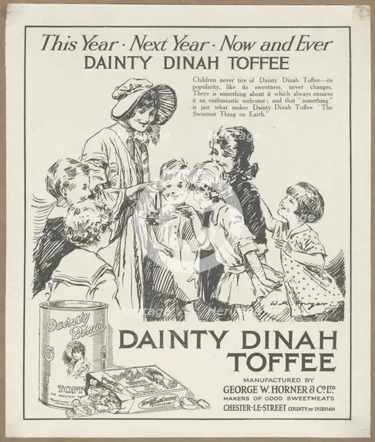 Dainty Dinah Toffee, c.1920. Creator: Wilfred Fryer.