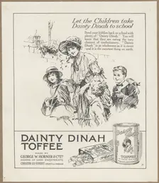 Dainty Dinah Toffee, c.1920. Creator: Wilfred Fryer