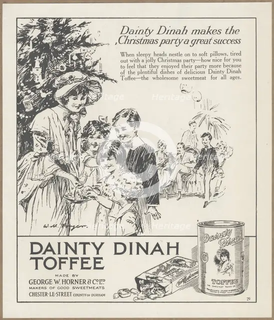 Dainty Dinah Toffee, c.1920s. Creator: Wilfred Fryer.