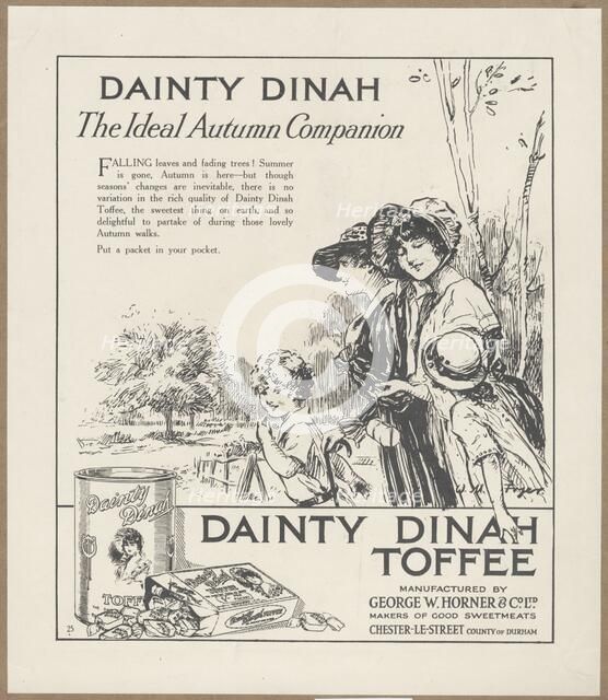 Dainty Dinah Toffee, c.1920. Creator: Wilfred Fryer.