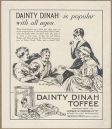 Dainty Dinah Toffee, c.1920. Creator: Wilfred Fryer
