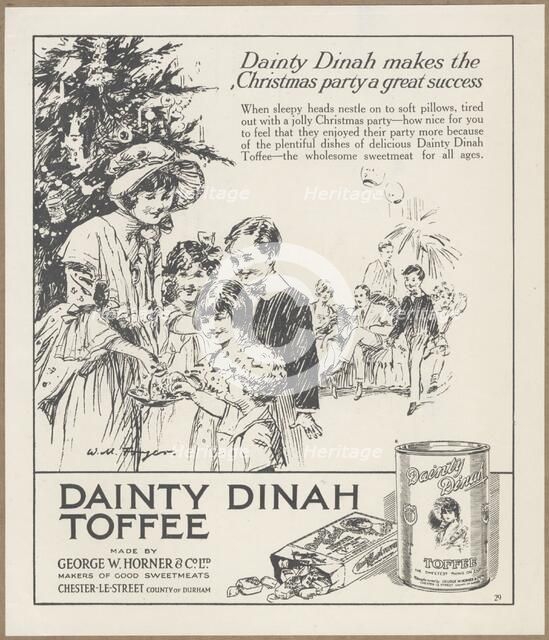 Dainty Dinah Toffee, c.1920s. Creator: Wilfred Fryer.