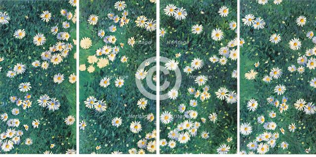 Daisies (Bed of Daisies), c. 1892-1893.