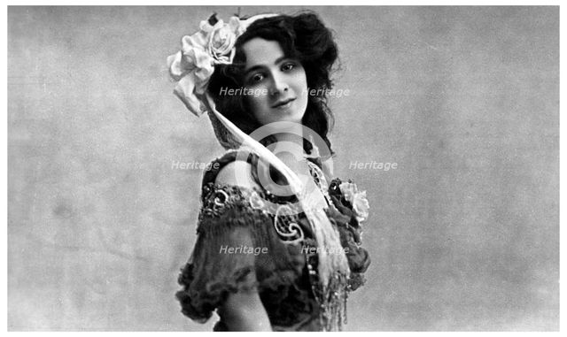 Daisy Jerome, music hall actress, c1890-1919(?). Artist: Unknown
