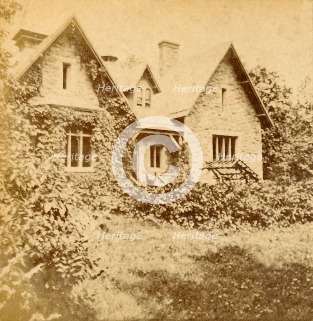 'Dairy Cottage, Prospect Park, Brooklyn, N.Y.', c1880s.  Creator: Unknown.