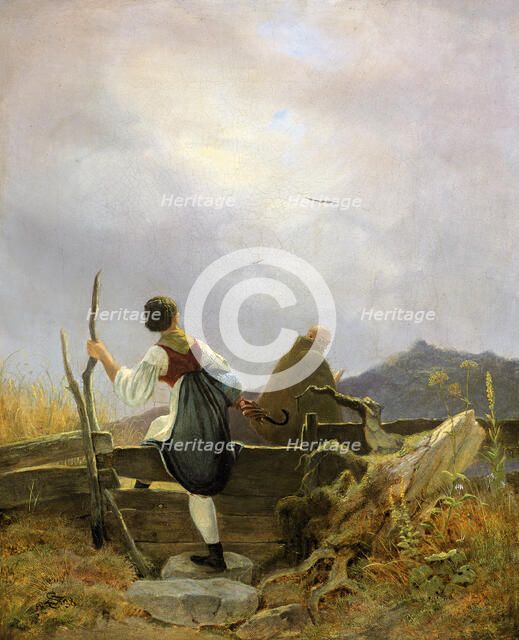 Dairymaid and Monk, 1838.