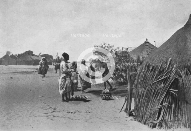 ''Dakar. Le village noir; L'Ouest Africain', 1914. Creator: Unknown.