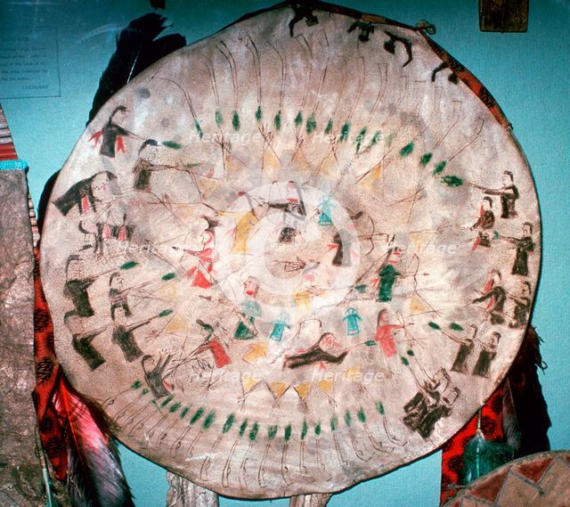 Dakota Native American War Shield Artist: Unknown