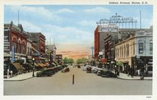 Dakota Avenue, Huron, South Dakota, USA, 1940