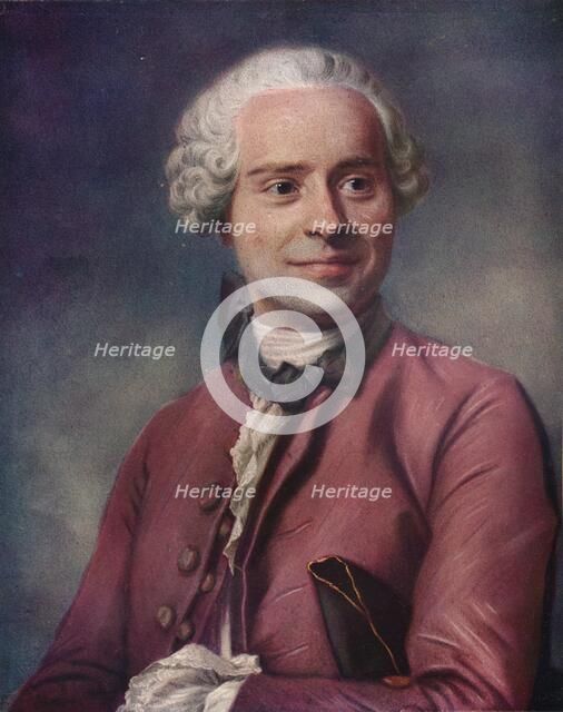 'D'Alembert', 1753. Artist: Maurice-Quentin de La Tour.