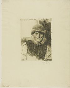 Dalecarlian Peasant (Lavards Anders), 1919. Creator: Anders Leonard Zorn
