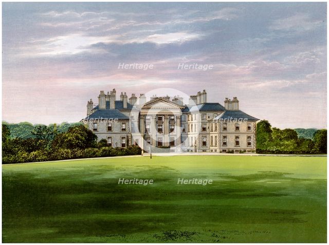 Dalkeith Palace, Edinburgh, Scotland, home of the Duke of Buccleuch, c1880. Artist: Unknown