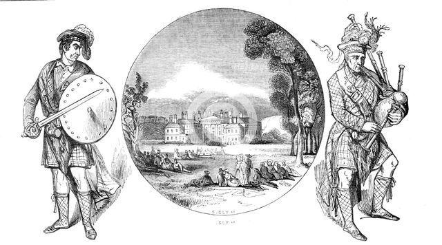 Dalkeith, the Duke of Buccleugh's, 1842. Creator: Stephen Sly.