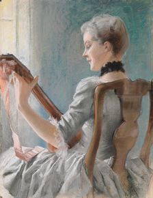 Dalin´s Spring Song, 1883. Creator: Albert Edelfelt