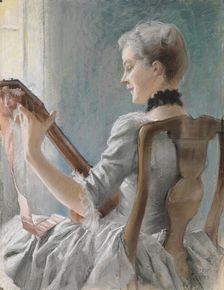 Dalin´s Spring Song, 1883. Creator: Albert Edelfelt