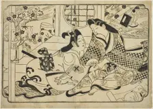 Dalliance, c. 1685. Creator: Sugimura Jihei