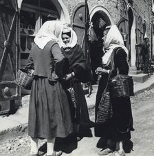 Dalmatian women in Trebinje, Bosnia and Herzegovina, Yugoslavia, 1939