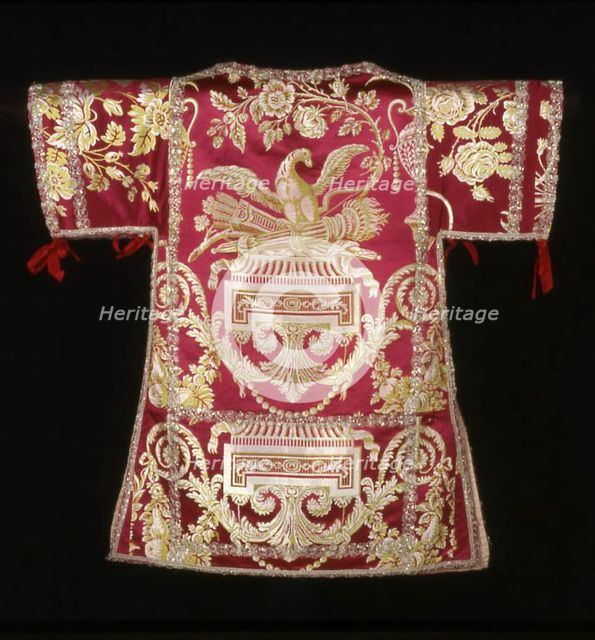 Dalmatic, France, c. 1785. Creator: Unknown.