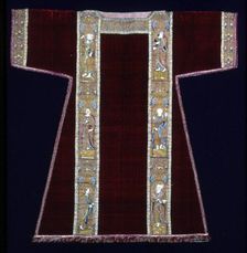 Dalmatic with Orphrey Bands, Italy, 19th century. Creator: Unknown
