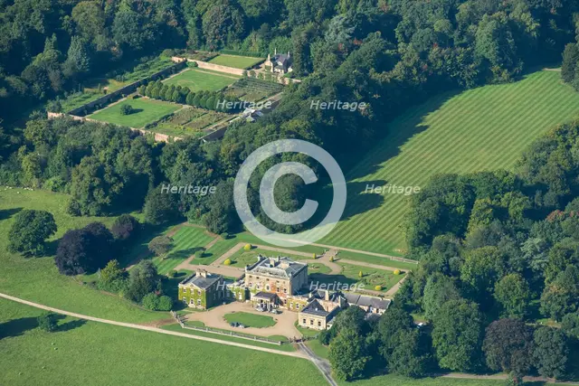 Dalton Hall country house and walled kitchen garden, East Riding of Yorkshire, 2024. Creator: Robyn Andrews.